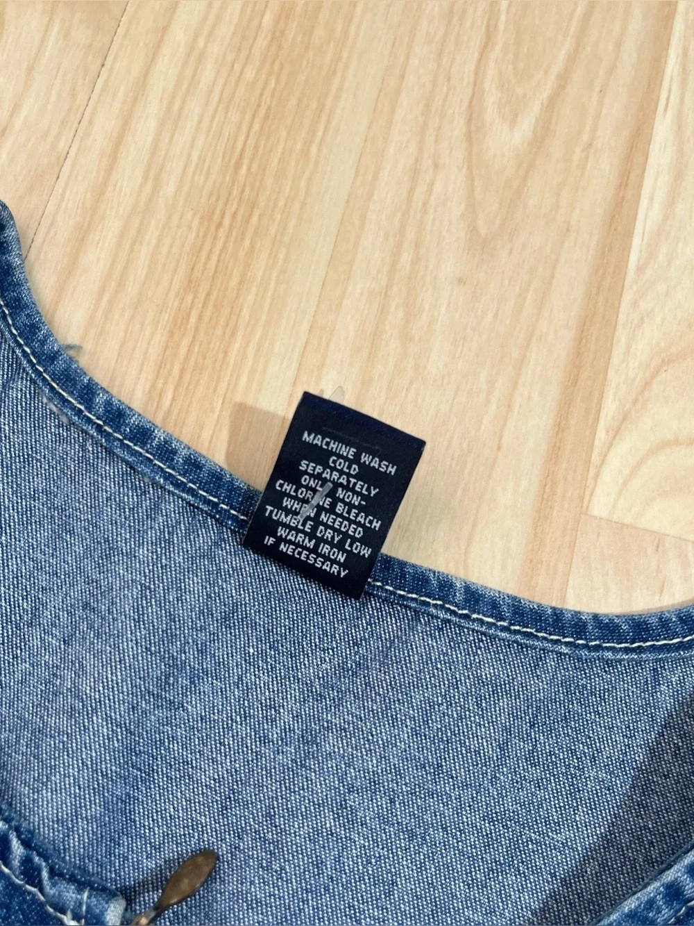 Girls' GAP Vintage Denim blue jean sleeveless dress ~ size XXL